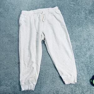 NIKE WHITE JOGGER SWEATPANTS WOMENS 1X